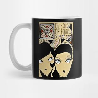 house harlequin dollies Mug